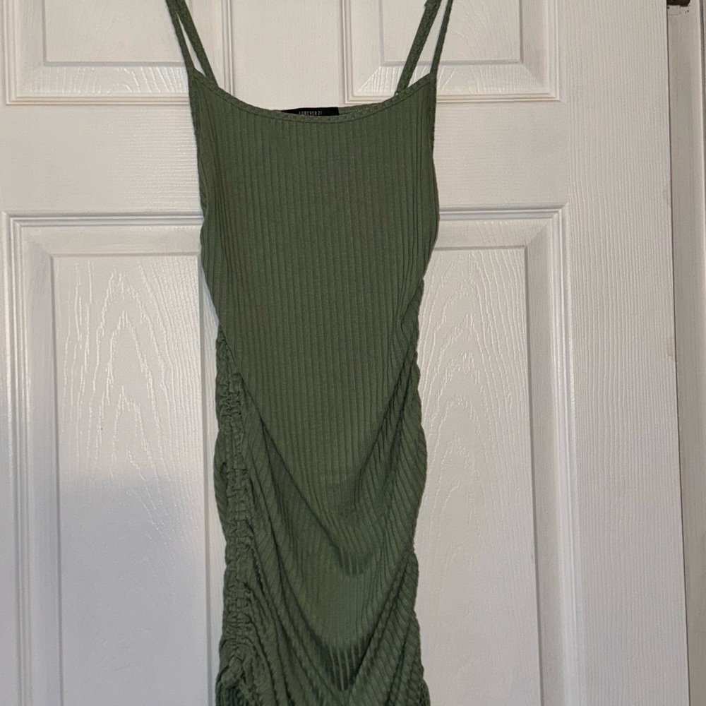 Forever 21 Olive Textured Top